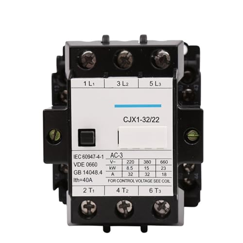 CJX1-32/22 CJX1-32/22 AC Schütz CJX1-32/22 24V/36V/110V/220V/380V Drei-phase Schütz 1PCS(220V) von EUYRJKCA