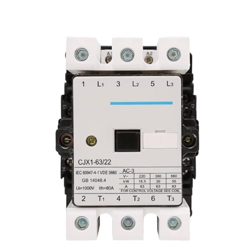 CJX1-63/22 CJX1-63/22 AC Schütz CJX1-63/22 24V/36V/110V/220V/380V Drei-phase Schütz 1PCS(36V) von EUYRJKCA