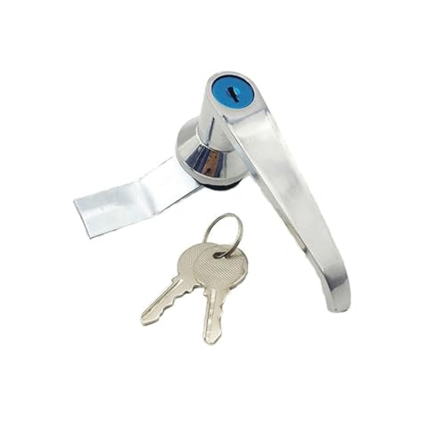 Direkt ab Werk MS301 Zinklegierung Schwingtür Industrieschranktür L-Griff Panel Lock 1St(118-Lock) von EUYRJKCA