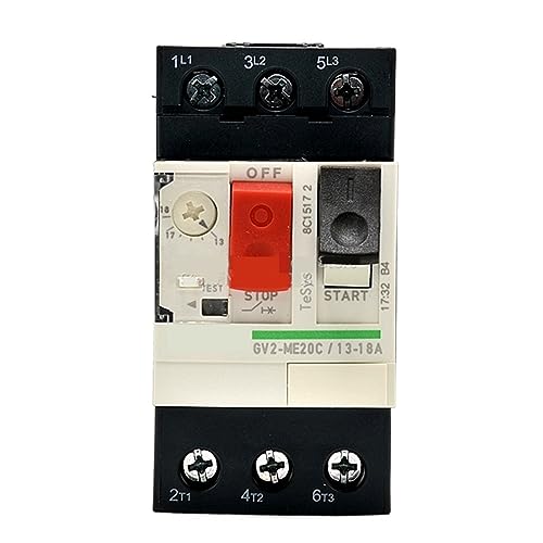 GV2-ME20C Motorschutzschalter GV2ME20C 13-18A Druckknopf 3P Thermomagnetischer Typ 1St GV2-ME20C Motorschutzschalter GV2ME20C 13-18A Druckknopf 3P Thermomagnetischer Typ 1St von EUYRJKCA