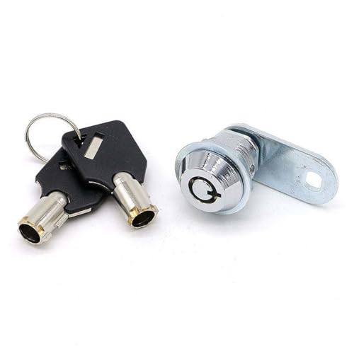 Industrielle Schließfach Cam Lock Zylinderschloss und Schlüssel Vending Tubular Mailbox Schrank Cam Schlösser 1Pcs(M18) von EUYRJKCA