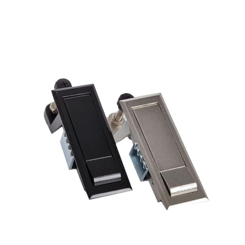 Industrieschloss Fabrikverkauf MS708 Metallkastenknopf Flugzeugverriegelungshebel Zinklegierung 1 Stücke(Black) von EUYRJKCA