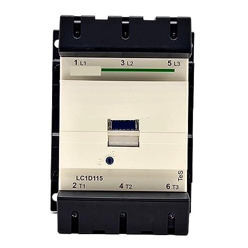 LC1D11500M7C F7C Q7C 115A Spannung AC220V 110V 380V Schütz Last 55KW-380V Standard TeSys 1Pcs(LC1D11500M7C 220V) von EUYRJKCA