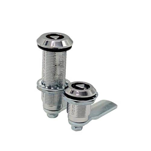 MS705 Zinklegierung Cam Lock Cam Latch Vierteldrehverschluss 26mm 62mm Tubular Cam Lock 1Pcs(MS705-62) von EUYRJKCA
