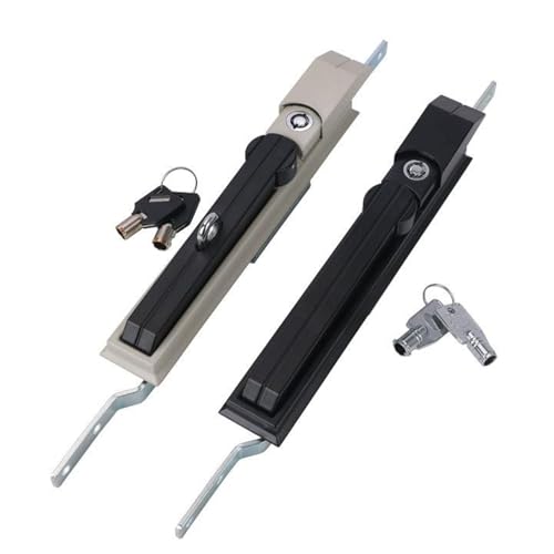 MS830 Anschluss 3 Punkt Stange Schloss Elektrische Box Schrank Schloss Stange Riegel Türschloss 1Pcs(Stainless Steel) von EUYRJKCA