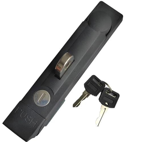 MS832 Zinklegierung Schwarz Schwenkgriff Stangensteuerung Flugzeug Schranktürschloss 1 Stücke MS832 Zinklegierung Schwarz Schwenkgriff Stangensteuerung Flugzeug Schranktürschloss 1 Stücke von EUYRJKCA