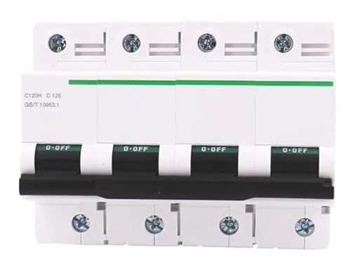 Miniatur Leitungsschutzschalter C120H 4P C120H 4P A9N19819 D80A C100A C80A C125A 4P 1 Stück (C120H 4P C125A) von EUYRJKCA