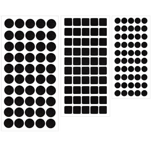 EUZUXU 150 Stück Filzgleiter Selbstklebend, Stuhl Filzgleiter 3mm Dicke, Möbelgleiter Filz Selbstklebend Schwarz für Möbelfüße Stuhlbein Tische Sofas EUZUXU 150 Stück Filzgleiter Selbstklebend, Stuhl Filzgleiter 3mm Dicke, Möbelgleiter Filz Selbstklebend Schwarz für Möbelfüße Stuhlbein Tische Sofas von EUZUXU