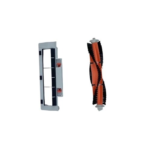 EUioPouNafo Original Hauptbürste und Hauptbürstenabdeckungsset, kompatibel mit Lydsto W2, Roboterstaubsaugerzubehör Teile von EUioPouNafo