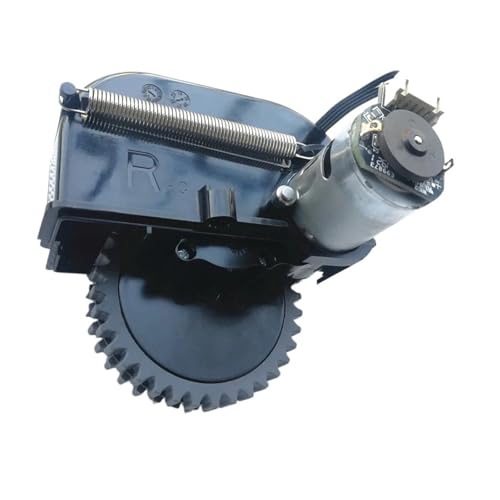 EUioPouNafo Rechtes und linkes Laufrad, kompatibel mit Silvercrest SSR 3000 A1, Roboter-Staubsauger-Zubehör Teile(Wheel r) von EUioPouNafo