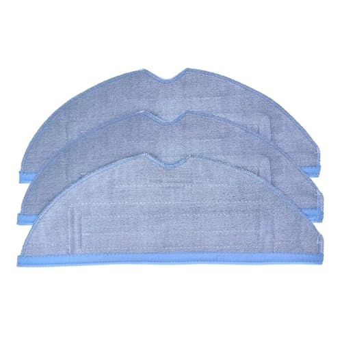 HEPA-Filter, Seitenbürste und Wischtuch, kompatibel mit Roborock S7/S7 Max Ultra/S7 MaxV, Roboter-Staubsauger-Zubehör Teile(3 Mop Cloths) von EUioPouNafo