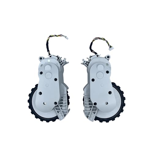 Originale Linke und rechte Räder, kompatibel mit Xiaomi Mijia B112 / E12 / S20 / E10 / E10C / D106, Zubehör for Roboterstaubsauger Teile(L+R Wheel) von EUioPouNafo
