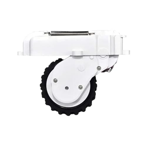 Originale Linke und rechte Räder, kompatibel mit Xiaomi Mijia STYTJ02YM, kompatibel mit Viomi V2 Pro, Roboter-Staubsauger-Zubehör Teile(White r) von EUioPouNafo