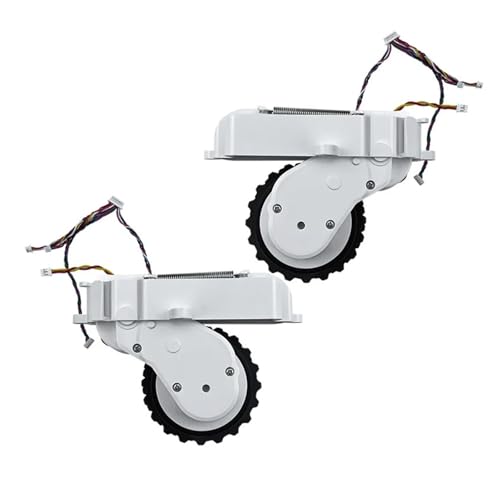 Originale Linke und rechte Räder, kompatibel mit Xiaomi Mijia STYTJ02YM / 3C / 2S / S10 / B106GL / S12 / T12, Roboterstaubsaugerzubehör Teile(L+R Wheel) von EUioPouNafo