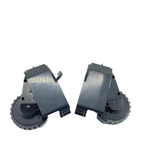 Originale Linke und rechte Räder, kompatibel mit Xiaomi Viomi S9, Zubehör for Roboterstaubsauger Teile(L+r Black) von EUioPouNafo
