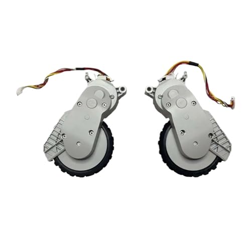 Originale rechte und Linke Räder, kompatibel mit Xiaomi Mi Mop 2 Pro/Lite MJSTL/MJST1S/MJSTS1, Roboter-Vakuumzubehör Teile(L+R Wheel) von EUioPouNafo