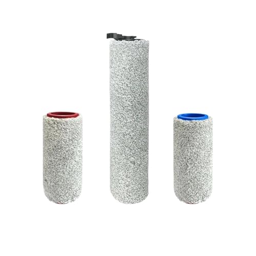 Roller Pinsel Und HEPA-Filter, Kompatibel for Roborock Dyad U10 / WD1S1A, Staubsauger Zubehör Teile(3 Roller Brushes) von EUioPouNafo