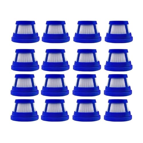 Waschbarer HEPA-Filter, kompatibel mit Eufy H11/H11 Pure/H20, Zubehör for Handstaubsauger Teil(16 pcs) von EUioPouNafo