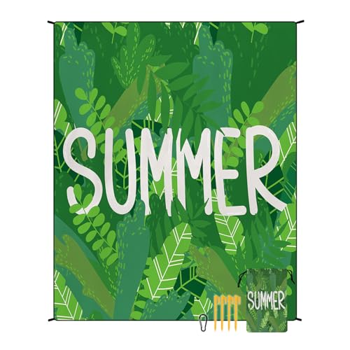EUxrbanime Stranddecke 180 x 220 cm Sanddichte, wasserdichte Strandmatte, große Camping-Picknickdecke mit 1 Aufbewahrungstasche und 4 Befestigungsnägeln EUxrbanime Stranddecke 180 x 220 cm Sanddichte, wasserdichte Strandmatte, große Camping-Picknickdecke mit 1 Aufbewahrungstasche und 4 Befestigungsnägeln von EUxrbanime