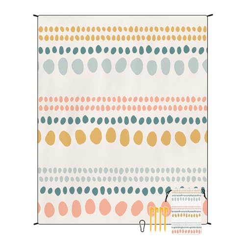EUxrbanime Stranddecke 180 x 220 cm Sanddichte, wasserdichte Strandmatte Camping-Picknickdecke mit 1 Aufbewahrungstasche und 4 Befestigungsnägeln EUxrbanime Stranddecke 180 x 220 cm Sanddichte, wasserdichte Strandmatte Camping-Picknickdecke mit 1 Aufbewahrungstasche und 4 Befestigungsnägeln von EUxrbanime