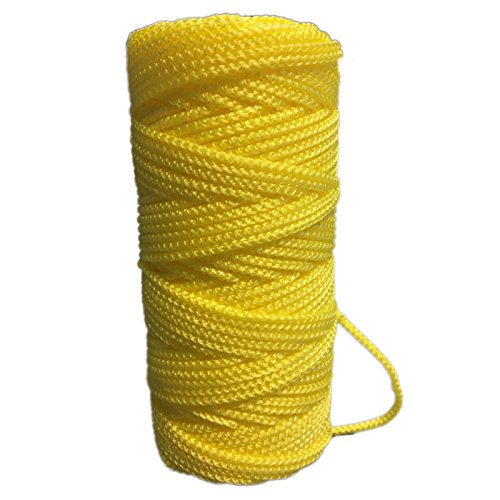 EV 008015 TRECCINA COL.Gelbe mm.2 mt.100, Gelb von EV