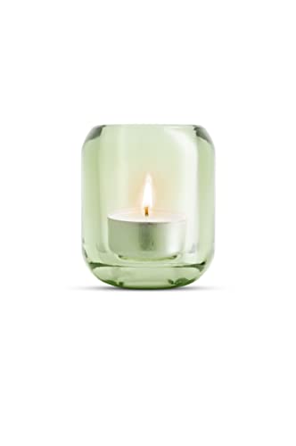 EVA SOLO | Acorn Glaskerzenhalter Jade |Dekorativer Teelichthalter aus farbigem Glas | Jade von EVA SOLO