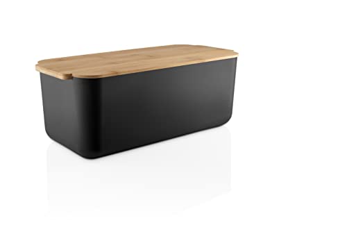 EVA SOLO | Brotkasten | Bietet ansprechende Aufbewahrung, um Brot frisch zu halten | Dänisches Design und Funktionalität | Schwarz von EVA SOLO
