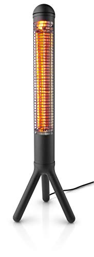 EVA SOLO | HeatUp Terrassenwärmer | Elektrischer Heizstrahler mit vollem Effekt in 5 Sekunden | Schwarz von EVA SOLO