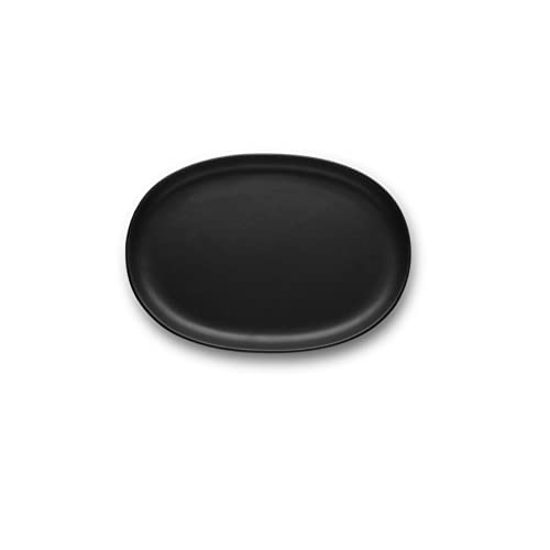 EVA SOLO | Nordic kitchen oval Teller 26 cm | Nordic kitchen ist funktionales Design mit minimalistischer Formensprache | black von EVA SOLO