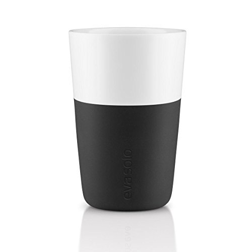 Eva Solo Cafe Latte Tumbler, 360ml, Carbon Black, Set of 2 by eva solo von EVA SOLO