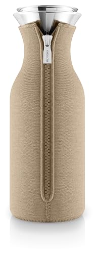 Eva Solo | Kühlschrankkaraffe 1,0 l Caramel cream |Passt in standardmäßige Kühlschranktüren | Caramel Cream von EVA SOLO