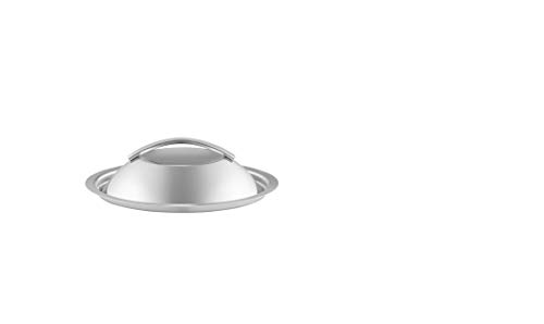Eva Trio | Gewölbter Deckel 16 cm Edelstahl | Die gewölbte Form des Deckels schafft zusätzlichen Platz in Topf und Pfanne | Brushed steel Eva Trio | Gewölbter Deckel 16 cm Edelstahl | Die gewölbte Form des Deckels schafft zusätzlichen Platz in Topf und Pfanne | Brushed steel von EVA SOLO