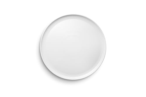 Eva Trio | Legio Nova Pizzateller 31,5 cm | Flaches Modell mit erhöhtem Rand, der das Schneiden von Pizza erleichtert | White von EVA SOLO