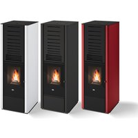 Stufa a pellet Eva Calor Karen 9,5 kW-Bianco - Weiß - Stufa a pellet Eva Calor Karen 9,5 kW-Bianco - Weiß - von EVACALR