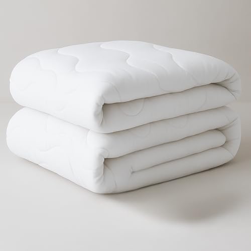 EVAN BROWNS® Bettdecke 155x220 cm - Sommerdecke 155x220 - dünne Decke atmungsaktiv und pflegeleicht - Steppdecke 155x220 ideal für heiße Sommer Nächte von EVAN BROWNS