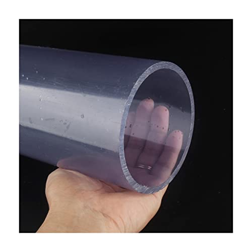 1 Stück Länge 50 Cm Transparentes Rohr, For Aquarium, Sichtbares PVC-Wasserrohr, Chemisches Flüssigkeitsrohr, Korrosionsschutz, Außendurchmesser 16 ~ 280 Mm ( Color : 1pc 75mm Pipe , Size : 50cm(20Inc von EVANEM