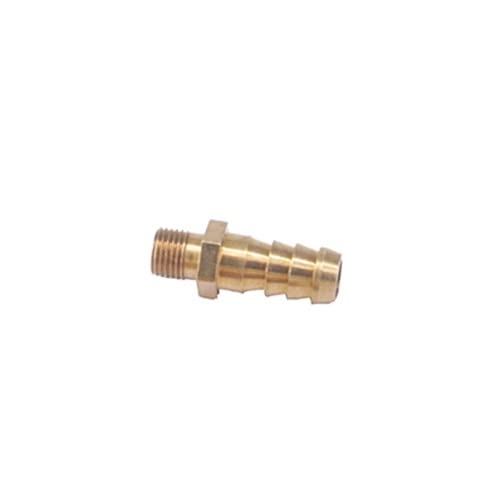 EVANEM 1 Stück Messing-Splicer-Verbindungsstücke Mit Widerhaken, Metrisch M12 M14 M16 M18 M20 Stecker – Passend for Schlauch I/D 4 Mm 6 Mm 8 Mm 10 Mm 12 Mm Schlauchtüllen (Size : M12x1.75 to 6mm) von EVANEM