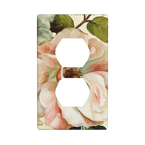 Rosa Blumen Gedruckt Duplex Buchse Wandplatten 1-Gang Steckdose Abdeckungen Kippschalter Platten Pc Material Wandplatte Dekorator Schalter Abdeckung Rosa Blumen Gedruckt Duplex Buchse Wandplatten 1-Gang Steckdose Abdeckungen Kippschalter Platten Pc Material Wandplatte Dekorator Schalter Abdeckung von EVANEM
