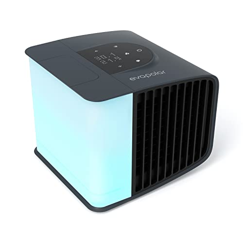Evapolar evaSMART Luftkühler & Luftbefeuchter - Tragbarer Kühl-Ventilator mit Smart App Control & Alexa-Unterstützung - Bunte LED-Hintergrundbeleuchtung - Flüsterleiser Betrieb & einfache Bedienung Evapolar evaSMART Luftkühler & Luftbefeuchter - Tragbarer Kühl-Ventilator mit Smart App Control & Alexa-Unterstützung - Bunte LED-Hintergrundbeleuchtung - Flüsterleiser Betrieb & einfache Bedienung von EVAPOLAR