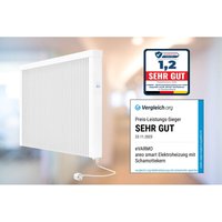Evarmo - Elektroheizung areo smart Flächenspeicherheizung 1950 Watt - digitales Thermostat mit LCD-Display - Option zur Appsteuerung von Evarmo - Elektroheizung areo smart Flächenspeicherheizung 1950 Watt - digitales Thermostat mit LCD-Display - Option zur Appsteuerung von von EVARMO
