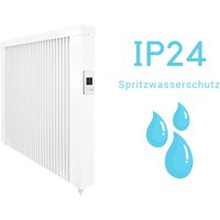 Evarmo - Elektroheizung areo bano Flächenspeicherheizung 1300 Watt - IP24 Flächenspeicherheizungs fürs Bad - digitales Thermostat mit LCD-Display Evarmo - Elektroheizung areo bano Flächenspeicherheizung 1300 Watt - IP24 Flächenspeicherheizungs fürs Bad - digitales Thermostat mit LCD-Display von EVARMO