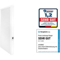 Evarmo - Elektroheizung areo smart up hohe Flächenspeicherheizung 1500 Watt - digitales Thermostat mit LCD-Display - Option zur Appsteuerung von Evarmo - Elektroheizung areo smart up hohe Flächenspeicherheizung 1500 Watt - digitales Thermostat mit LCD-Display - Option zur Appsteuerung von von EVARMO