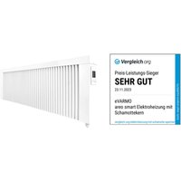 Evarmo - Elektroheizung areo smart base niedrige Flächenspeicherheizung 2000 Watt - digitales Thermostat mit LCD-Display - Option zur Appsteuerung von Evarmo - Elektroheizung areo smart base niedrige Flächenspeicherheizung 2000 Watt - digitales Thermostat mit LCD-Display - Option zur Appsteuerung von von EVARMO