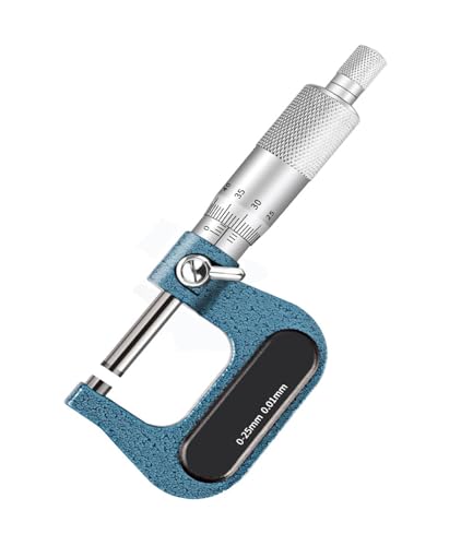 Außenmikrometer 0-25-50-75-100mm Mechanischer Mikrometer(25-50x0.01mm) von EVBELGBPZ