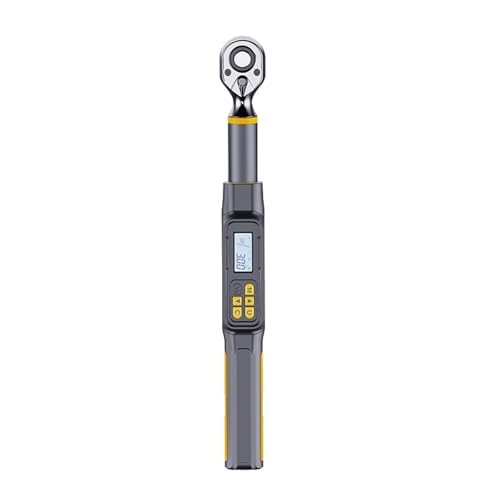 Digitaler Drehmomentschlüssel mit Voreinstellung und einstellbarem Winkel(1/2" 6.8-135N.m) von EVBELGBPZ