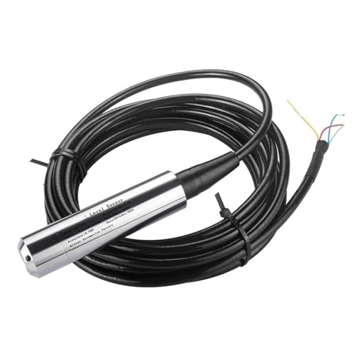 EVBELGBPZ Füllstandssensor DC24V Stromversorgung Tauchwasserstandssensor 0-10V Ausgang(1M Range 5M Cable) von EVBELGBPZ