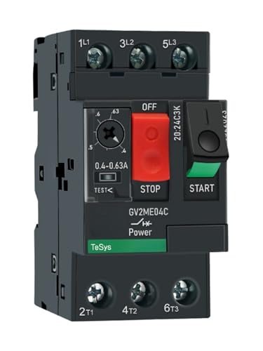 Motorschutzschalter GV2-ME01C 02C 03C 04C 05C 10C 21C 32C Schutzschalter(GV2ME03C 0.25A-0.4A) von EVBELGBPZ