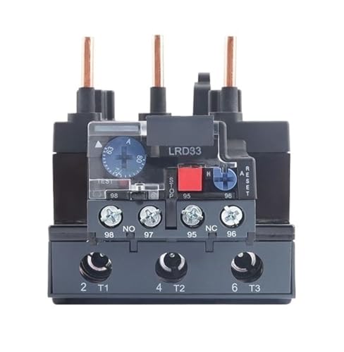 Thermisches Überlastrelais LRD3322C 3353C 3355C 3357C 3365C Passt for Schütz LC1D40-95(LRD3363C 63-80A) von EVBELGBPZ