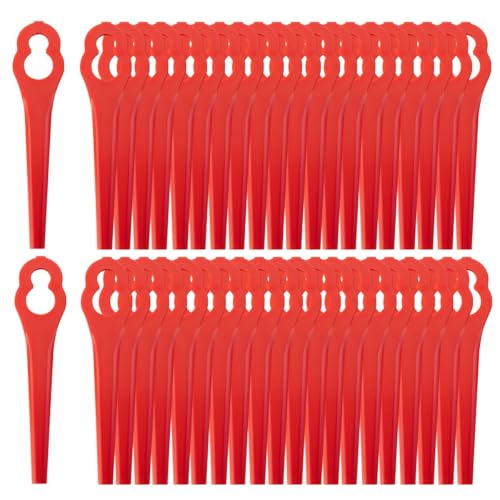 100 Stück Ersatzmesser-Set Kompatibel mit Rasentrimmer BG-CT 18 Li, RG-CT 18 Li, GE-CT 18 Li, GC-RT 18 Li Zubehör, FRT18A FRT18A1 Kunst 46155 FRT20A1 von EVEHAP