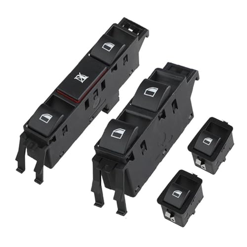 Elektrischer Fensterheberschalter Für E46 3er Limousine Für Touring 320d 320i 1999-2005 Fensterheberschalter(Set B (4pcs)) von EVEKHAHHRB